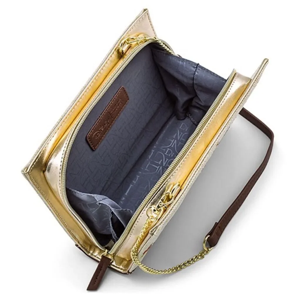 DANIELLE NICOLE Disney Beauty and the Beast Clutch Purse Book Belle BRAND NEW - Picture 3 of 7